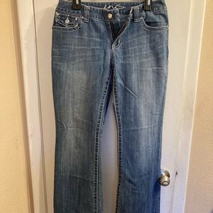 Inc curvy boot cut jeans
